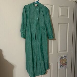 Tuckernuck Linen Lydell Maxi Dress